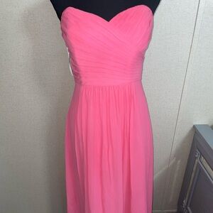 Strapless Pink Gown